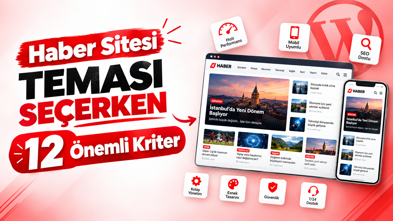 Haber Sitesi Teması Seçerken 12 Önemli Kriter