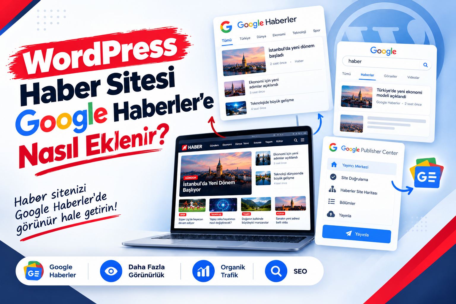 WordPress Haber Sitesi Google Haberler'e Nasıl Eklenir?