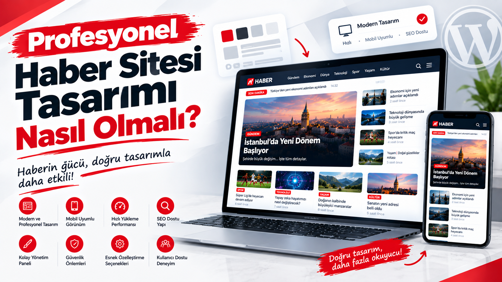 Profesyonel Haber Sitesi Tasarımı Nasıl Olmalı? Kapsamlı Rehber