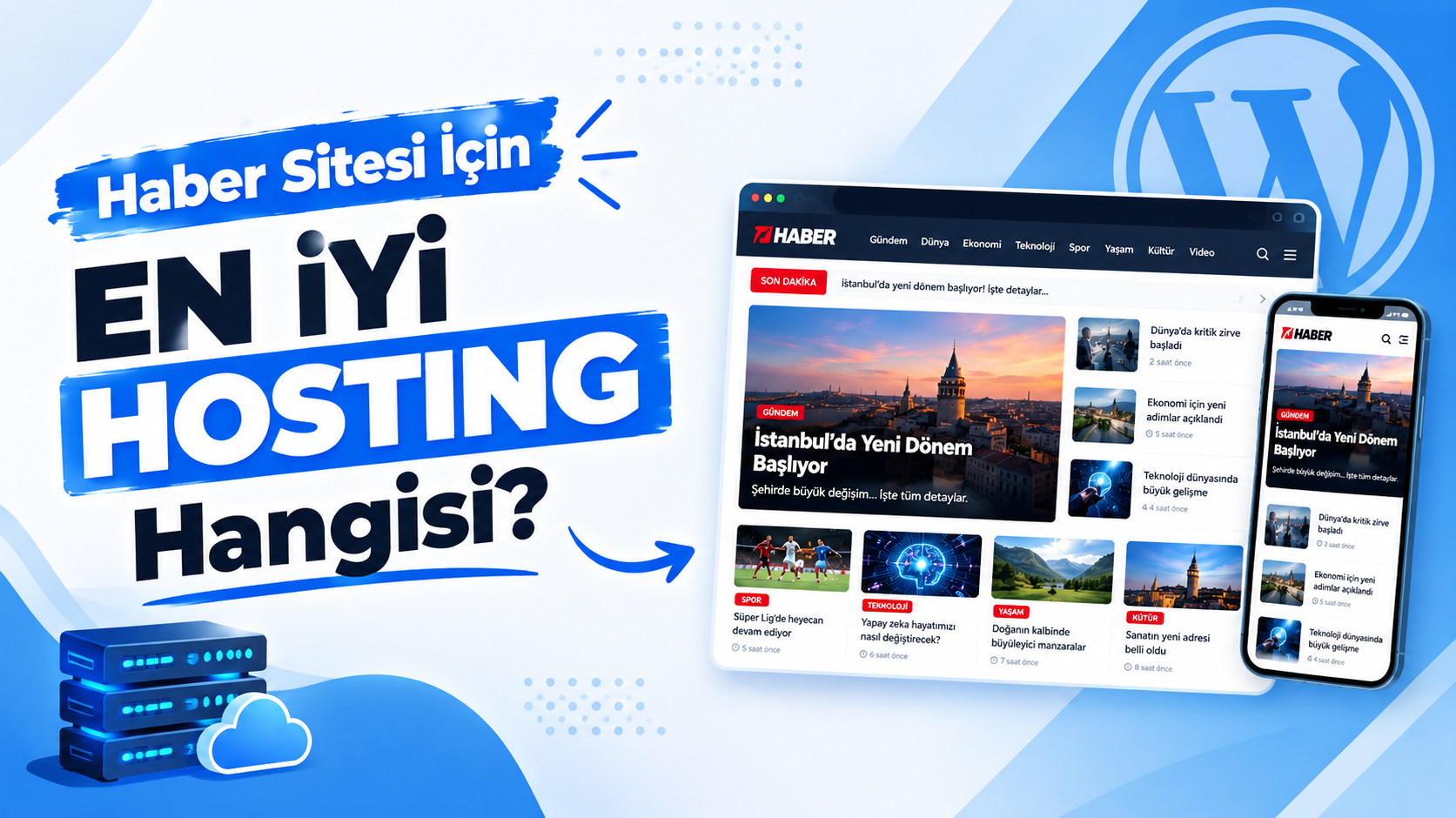 Haber Sitesi İçin En İyi Hosting Hangisi?