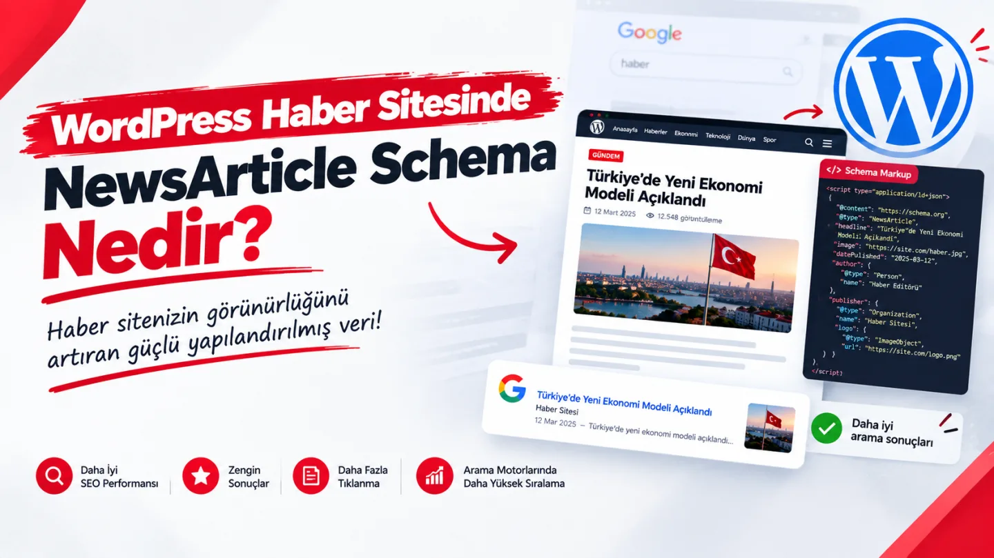 WordPress Haber Sitesinde NewsArticle Schema Nedir?