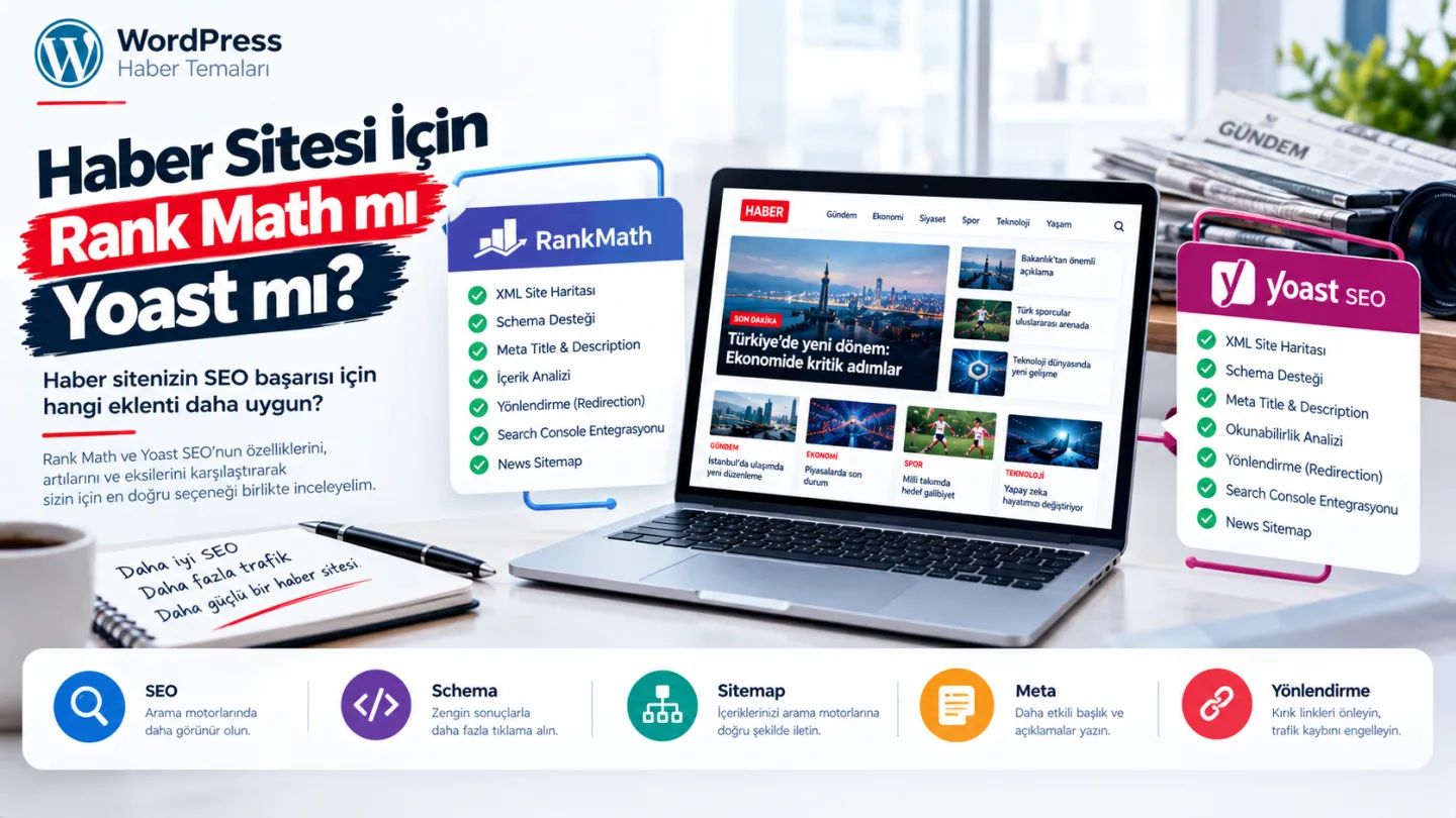 Haber Sitesi İçin Rank Math mı Yoast mı?