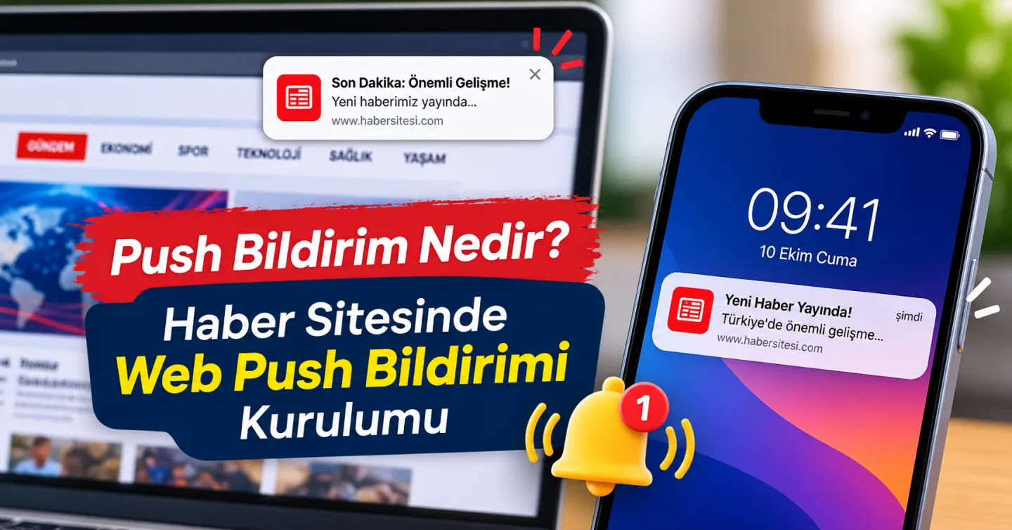 Push Bildirim Nedir? Haber Sitesinde Web Push Bildirimi Kurulumu